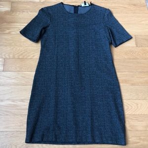 Theory - Plaid Pattern Shift Dress